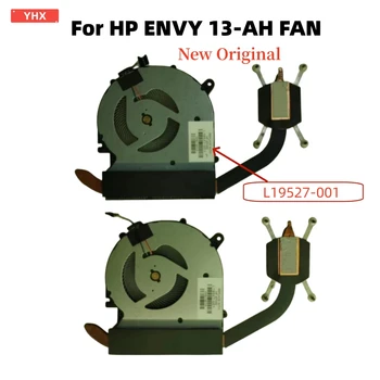 Naujas Aušintuvas HP ENVY 13-AH Heatsink with Fan TPN-W136 L19527-001 DFS541105FC0T FKHY už UMA Modelis