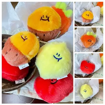Pagrindiniai Sagtis Mielas Vaisių Pakabukas Pliušinis Korėjos Stiliaus Saldžiųjų Bulvių Pliušinis Raktų Grandinės Animacinių Filmų Kuprinės, Pakabukai Pliušinis Lėlės Žaislas Vaikams