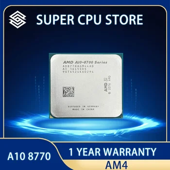 Б/у Процессор AMD PRO A10-8770 A10 8770 3,5 ГГц 65 Вт четырехъядерный процессор AD877BAGM44AB разъем AM4