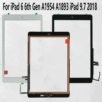 IPad 9.7 2018 iPad 6 6 Gen A1954 A1893 Išorinis LCD Jutiklinis Ekranas skaitmeninis keitiklis Priekinio Stiklo Ekranas Touch Panel Pakeitimo