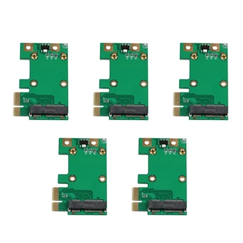 5X PCIE Į Mini PCIE Adapter Kortele, Veiksmingas, Lengvas Ir Nešiojamas Mini PCIE Su USB3.0 Adapterio Plokštę