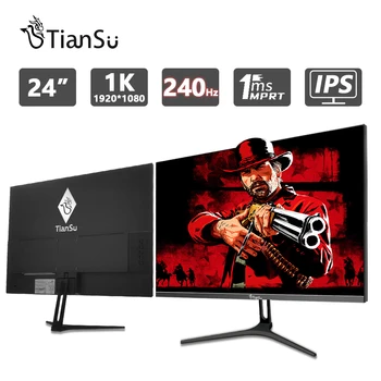 TIANSU 24 Colių Monitorius, 240Hz 1080p 390Hz Stebėti Žaidėjus PC HDMI 