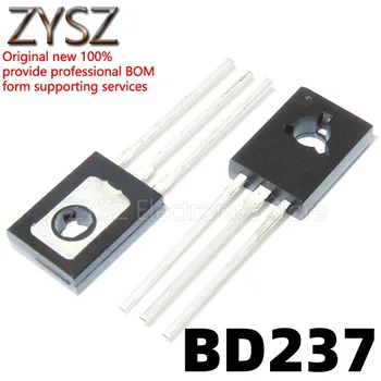 1PCS BD237 2A NPN 100V linijos Į-126 galios tranzistorius triodee
