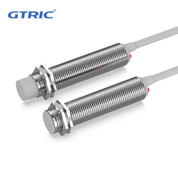 GTRIC M12 Capacitive Artumo Jutiklis 3-wire DC 10-30 V PNP, NPN IP65 Flush Ne flush Pramonės Non-susisiekite su Jungikliu