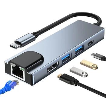 USB C HUB C Tipo Splitter HDMI 4K 