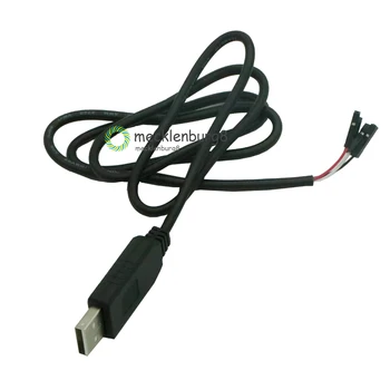 1 VNT. PL2303 PL2303HX USB UART TTL kabelis modulis 4 P 4 polių RS232 konverteris Standartinio Tipo usb vyrų Aukštos kokybės