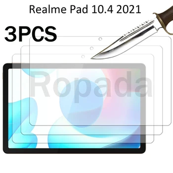 Stiklo screen protector for KOLEGA Realme TRINKELĖMIS 2021 10.4