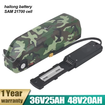 Originalus Hailong ebike Baterija 48V 20ah 36v 25ah baterijų 52v 15ah su 