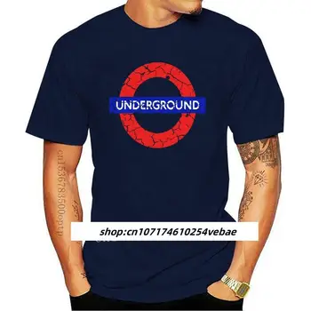 Naujas 2021 Mados Vyrų Marškinėliai Londono Metro UK Požeminės Nelaimę Marškinėliai