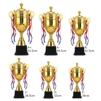 Apdovanojimų Trophy Cup Siekti Trofėjų Vaikų Trofėjų Apdovanojimų Ceremonijoje, Sporto Čempionatas Partija Pasisako Krepšinis, Futbolas