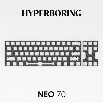 Neo70 Individualų Mechaninė Klaviatūra Priedai Anglies Pluošto Padėties Nustatymo Valdyba