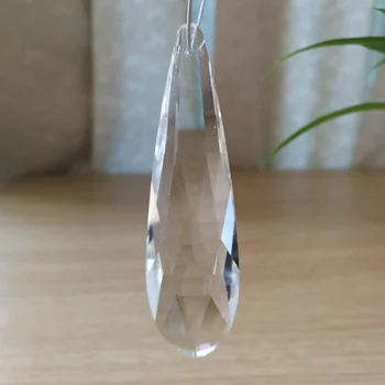 120mm Kristalų Ilgai Akies Pakabukas Šviestuvo Dalys Suncatcher Crystal Prism 