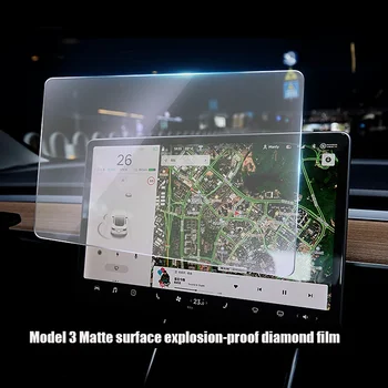 Už Tesla Model 3 Y Grūdintas Stiklas Centro Ekrane Navigacijos Raštas Kino Touchscreen Aplikatorių Vandeniui 2023 Modelis X Modeliai