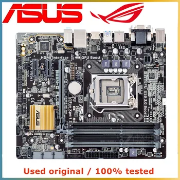 Už ASUS B85M-G PLUS Kompiuterio Plokštę LGA 1150 DDR3 32G Intel B85 Darbalaukio Plokštės SATA III PCI-E 3.0 X16