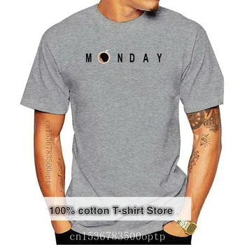 Naujas pirmadienis tee kavos mėgėjams ir baristas marškinėliai vyrams dizaineris medvilnės Įgulos Kaklo Originalus Mielas Juokingas vasaros Modelio marškinėlius