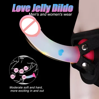 Didžiulis Meilės Širdimis Dirbtinis Dildo Rausvos Violetinės Spalvingas Mielas Skystu Silikonu Realistiškas Penis Didelis Gyvis Orgazmas Sekso Žaislai Yra Praktiški