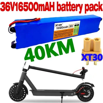 36V 10S3P 16.5 Ah 100W Li-ion baterija Xiaomi mijia m365 pro elektrinis dviratis paspirtukas su 20A BMS