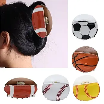 Akrilo Beisbolo Plaukų Įrašą Kūrybos neslidus galvos Apdangalai Futbolo Plaukų Apkabos Krepšinio Plaukų Letena Moterims, Merginos