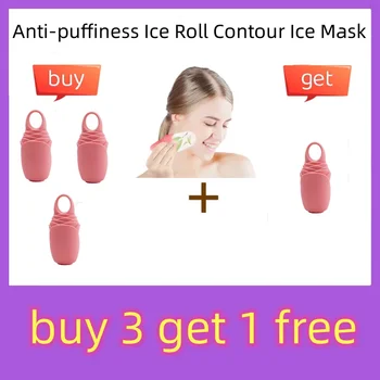 2023 Naujos Anti-veidą Ledo Roll Kontūras Ledo Kaukė Taikyti Veido, Akių Maišelius Ledo Tinklelis Sniego Juostos Stilius Silikono Taikyti Ledo Kaukė