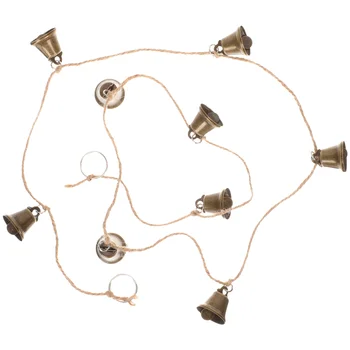 Kalėdų Metalo Varpeliai Kabo Ornamentu Derliaus Bell Sting Bell Pakabukas Apdailos Amatų Maža Dekoratyvinės Varpai String